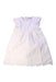 A White Sleeveless Dresses from La petite blossom in size 6T for girl. (Front View)