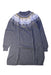 A Grey Sweater Dresses from Tartine et Chocolat in size 6T for girl. (Front View)