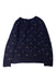 A Navy Long Sleeve Tops from Jacadi in size 6T for girl. (Back View)