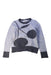 A Grey Knit Sweaters from Bonpoint in size 8Y for girl. (Front View)