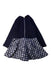 A Navy Long Sleeve Dresses from Tartine et Chocolat in size 6T for girl. (Back View)