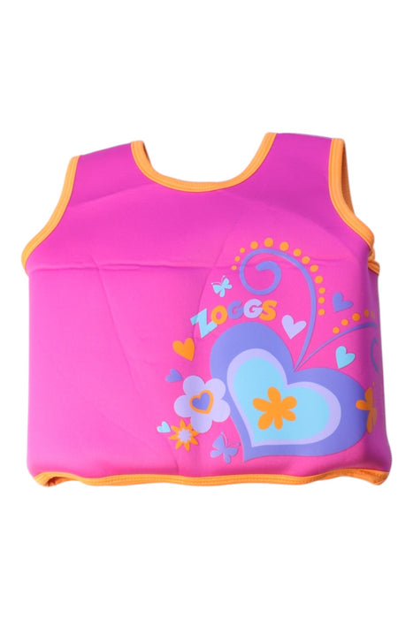 A Pink Floatsuits from Zoggs in size 2T for girl. (Back View)