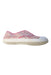 A Pink Flats from Jacadi in size 6T for girl. (Front View)