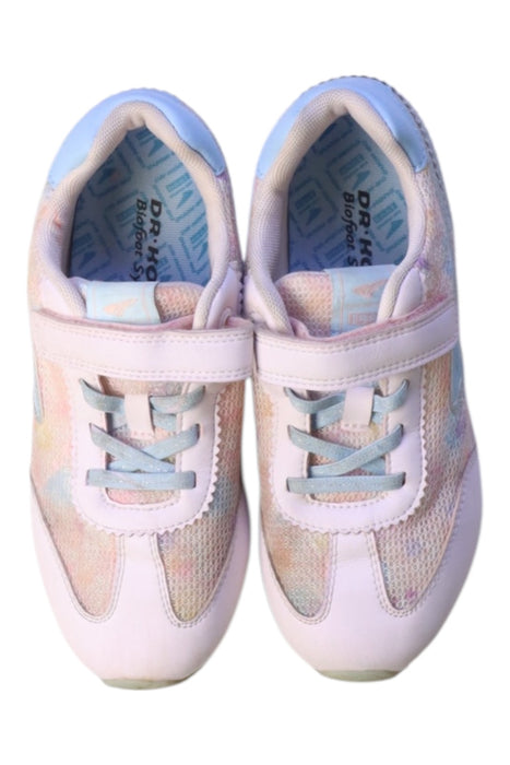 A Pink Sneakers from Dr. Kong in size 9Y for girl. (Back View)