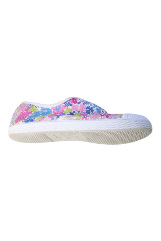 A Multicolour Slip Ons from Jacadi in size 6T for girl. (Front View)