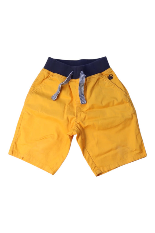 A Yellow Shorts from Petit Bateau in size 3T for boy. (Front View)