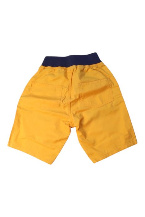 A Yellow Shorts from Petit Bateau in size 3T for boy. (Back View)