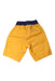A Yellow Shorts from Petit Bateau in size 3T for boy. (Back View)