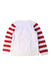 A Red Crewneck Sweatshirts from Vertbaudet in size 3T for boy. (Back View)