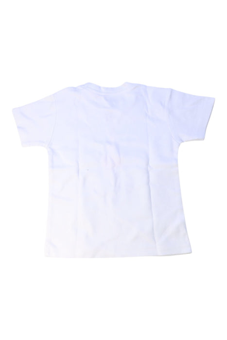 A White Short Sleeve T Shirts from The Wee Bean in size 18-24M for boy. (Back View)