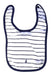 A Navy Bibs from Ralph Lauren in size O/S for neutral. (Front View)