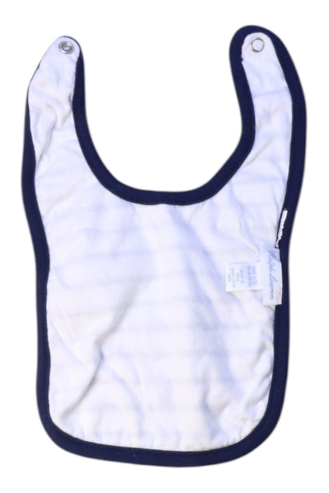 A Navy Bibs from Ralph Lauren in size O/S for neutral. (Back View)