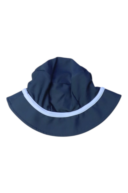 A Navy Sun Hats from Vertbaudet in size 12-18M for neutral. (Front View)