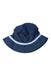 A Navy Sun Hats from Vertbaudet in size 12-18M for neutral. (Back View)