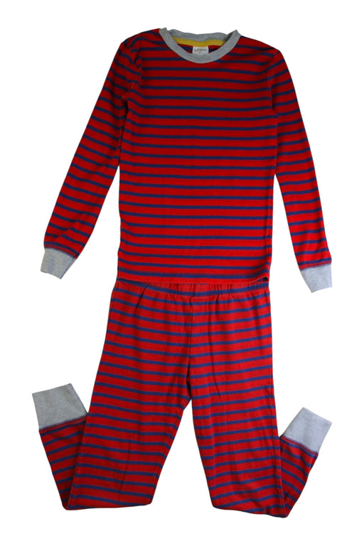 A Red Pyjama Sets from Boden in size 9Y for boy. (Front View)