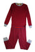 A Red Pyjama Sets from Boden in size 9Y for boy. (Front View)
