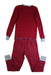 A Red Pyjama Sets from Boden in size 9Y for boy. (Back View)