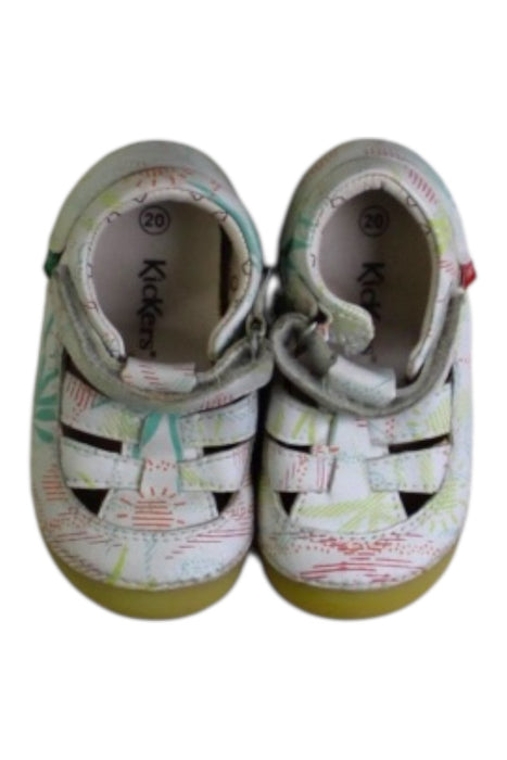 A Multicolour Sandals from Kickers in size 12-18M for girl. (Back View)