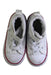 A White Sneakers from Converse in size 3T for maternity. (Front View)