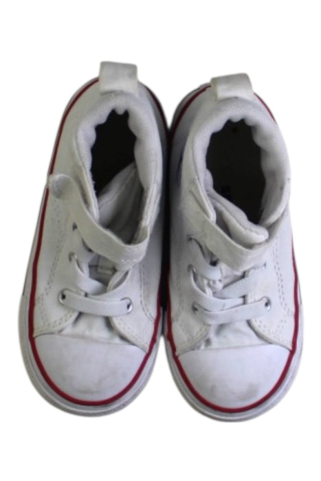A White Sneakers from Converse in size 3T for maternity. (Front View)