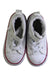 A White Sneakers from Converse in size 3T for maternity. (Front View)