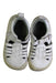 A White Sandals from Zapato FEROZ in size 3T for girl. (Back View)