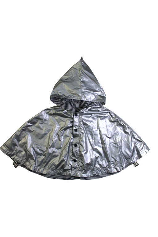 A Silver Capes & Ponchos from Petit Bateau in size 12-18M for neutral. (Front View)