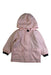 A Pink Puffer/Quilted Coats & Outerwear from Petit Bateau in size 12-18M for girl. (Front View)
