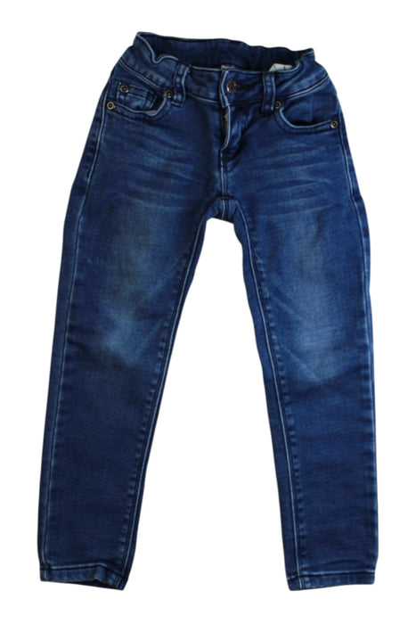 A Blue Jeans from Seed in size 2T for girl. (Front View)