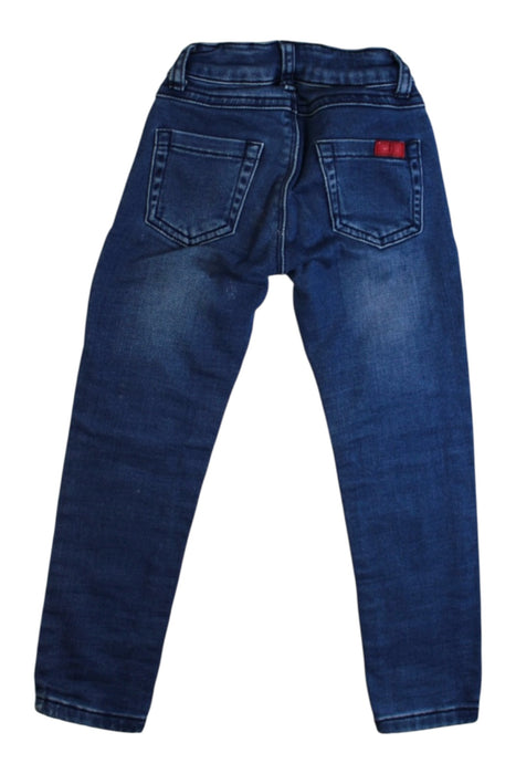 A Blue Jeans from Seed in size 2T for girl. (Back View)
