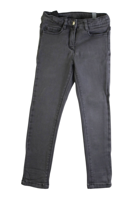 A Grey Jeans from Jacadi in size 4T for boy. (Front View)