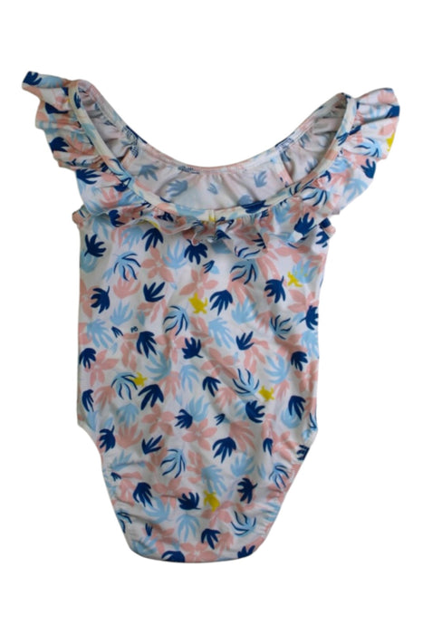 A Multicolour Swimsuits from Petit Bateau in size 3T for girl. (Back View)