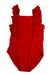 A Red Swimsuits from Mothercare in size 2T for girl. (Front View)