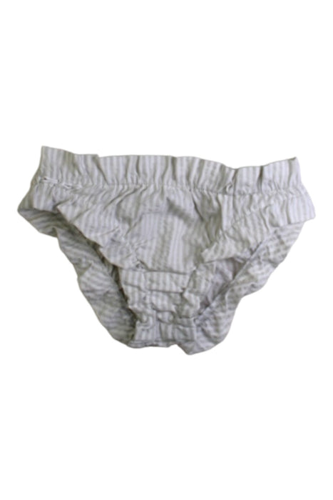 A White Bikinis from Canopea in size 4T for girl. (Front View)