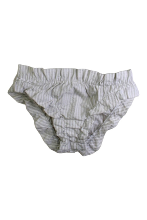 A White Bikinis from Canopea in size 4T for girl. (Front View)