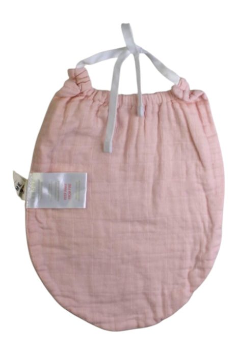 A Pink Bibs from Lebome in size 18-24M for girl. (Back View)