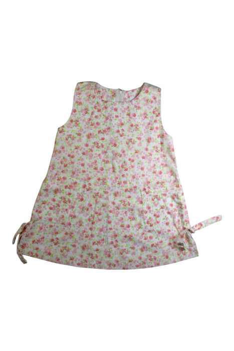 A Pink Sleeveless Dresses from Jim Thompson in size 4T for girl. (Front View)