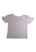 A White Short Sleeve Tops from Seed in size 3T for girl. (Back View)