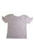 A White Short Sleeve Tops from Seed in size 3T for girl. (Back View)
