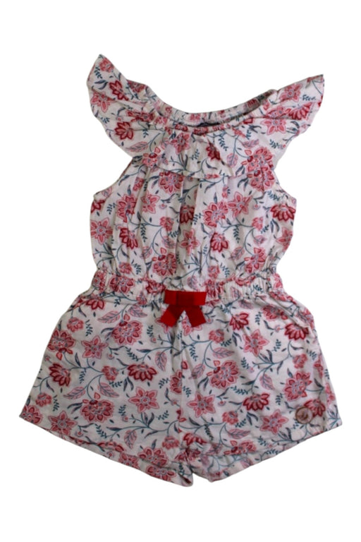 A Red Sleeveless Rompers from Sergent Major in size 2T for girl. (Front View)