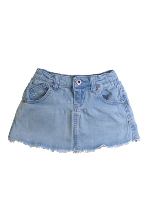 A Blue Short Skirts from Seed in size 2T for girl. (Front View)