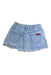 A Blue Short Skirts from Seed in size 2T for girl. (Back View)