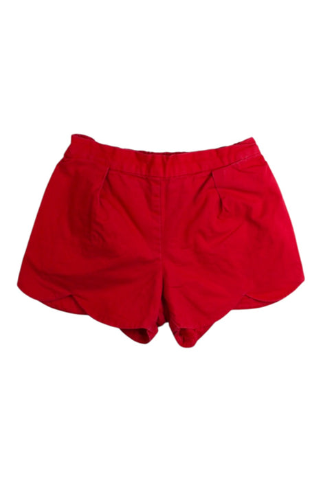 A Red Shorts from Jacadi in size 3T for girl. (Front View)