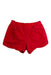 A Red Shorts from Jacadi in size 3T for girl. (Front View)