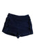 A Navy Shorts from Jacadi in size 4T for girl. (Front View)