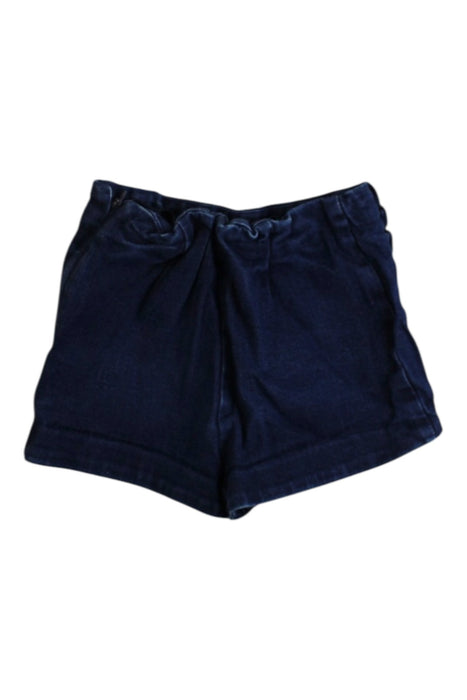 A Navy Shorts from Jacadi in size 4T for girl. (Back View)