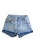 A Blue Shorts from Seed in size 2T for girl. (Front View)