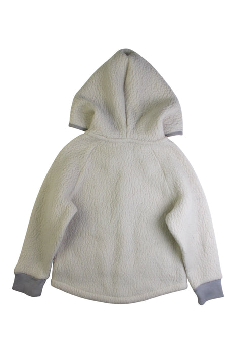 A Ivory Puffer/Quilted Jackets from Patagonia in size 4T for neutral. (Back View)