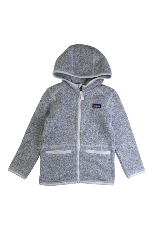 A Grey Puffer/Quilted Coats & Outerwear from Patagonia in size 4T for neutral. (Front View)