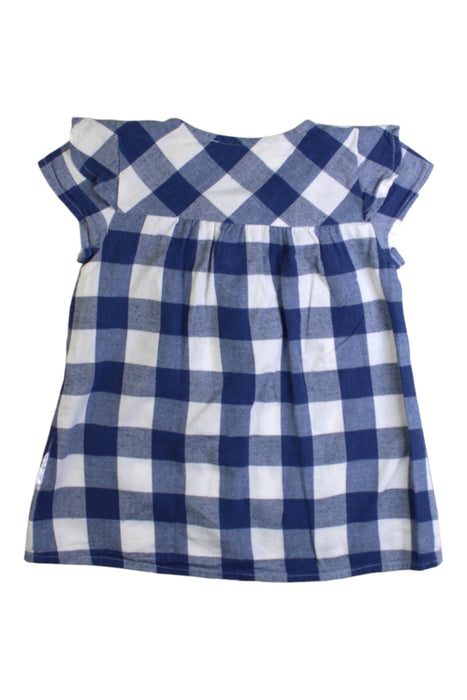 A White Short Sleeve Dresses from Jump Eat Cry in size 6-12M for girl. (Back View)